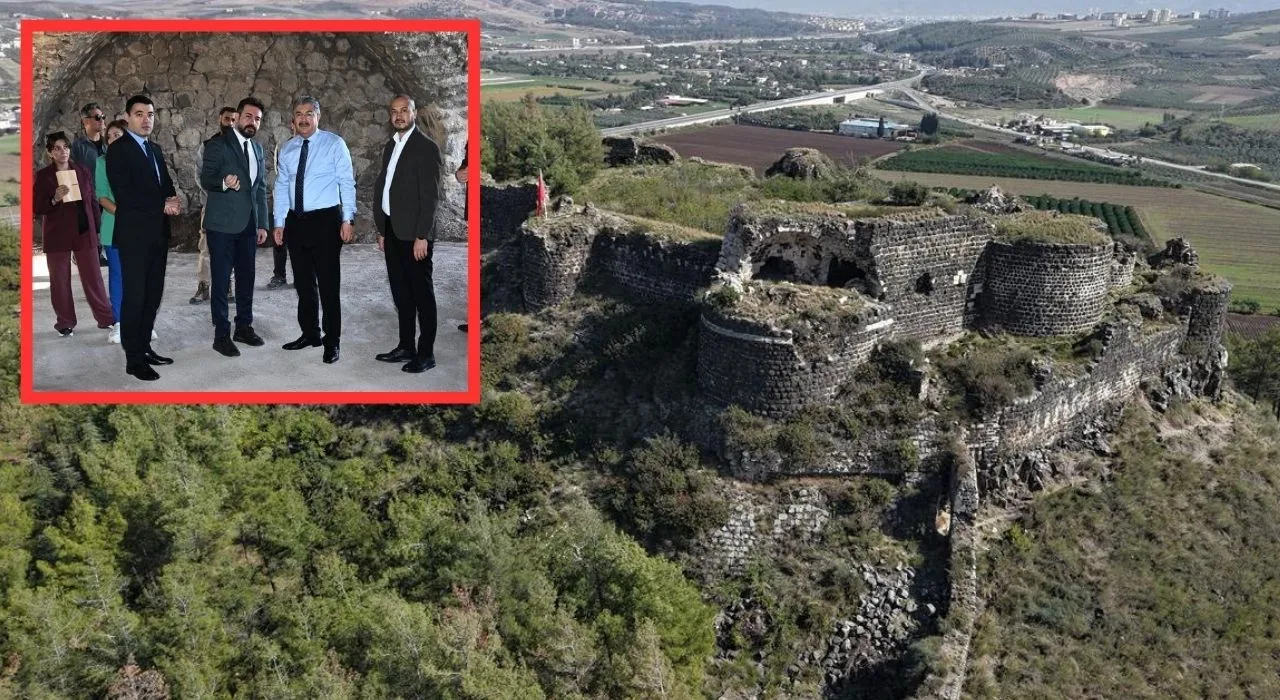 Vali Erdinç Yılmaz Toprakkale Kazılarını İnceledi Vali Erdinç Yılmaz Toprakkale Kazılarını İnceledi