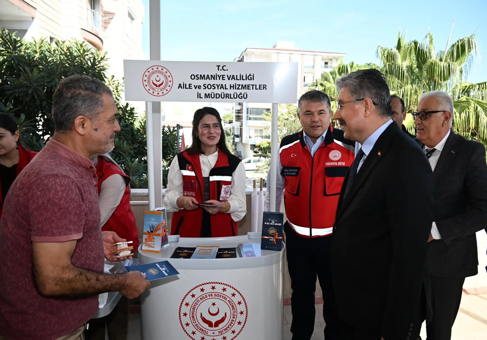 Osmaniye’de Şiddete Karşı Stand Kuruldu Osmaniye’de Şiddete Karşı Stand Kuruldu