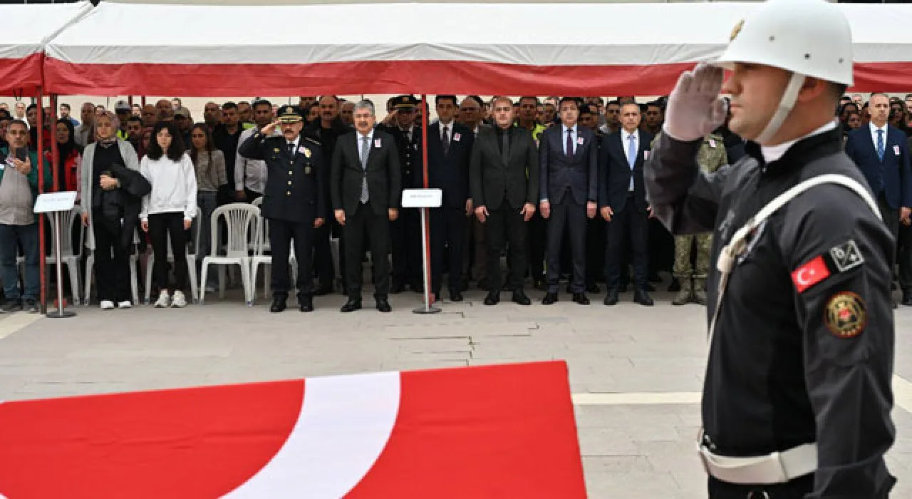 Osmaniye’de Şehit Polis Faruk Şahin’e Veda