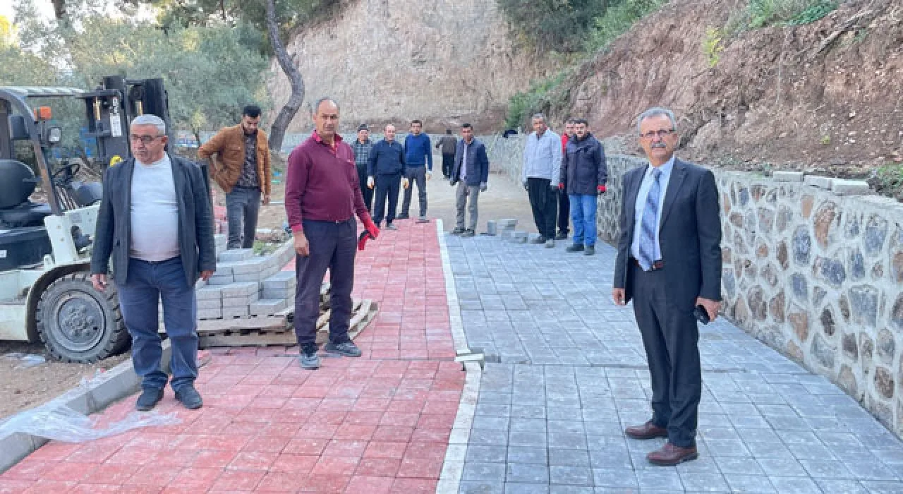 Ellek Beldesi'Nde Yeni Mesire Alanı Çalışmaları Sürüyor