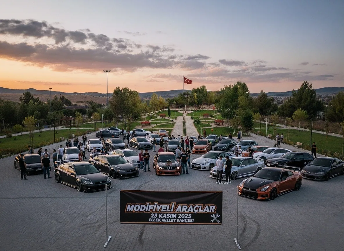 Modifiye Araçlar 23 Kasım’da Ellek’te Bir Araya Geliyor Modifiye Araçlar 23 Kasım’da Ellek’te Bir Araya Geliyor
