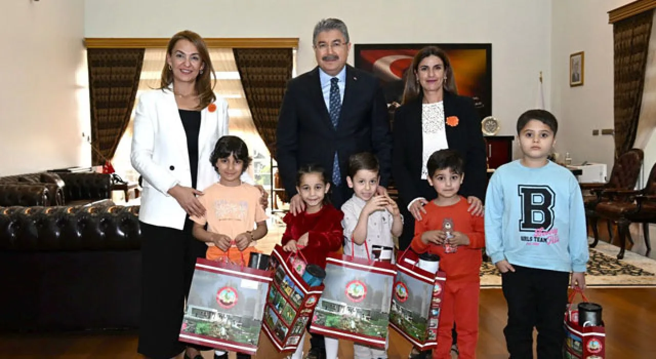 Osmaniye Valisi Lösev’li Çocukları Makamında Ağırladı Osmaniye Valisi Lösev’li Çocukları Makamında Ağırladı