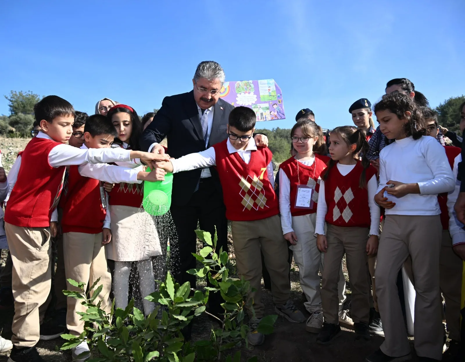Öğretmenler Günü Hatıra Ormanı Osmaniye’de Kuruldu