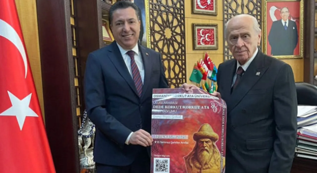 Okü Rektörü Turgay Uzun’dan Bahçeli’ye Ziyaret Okü Rektörü Turgay Uzun’dan Bahçeli’ye Ziyaret