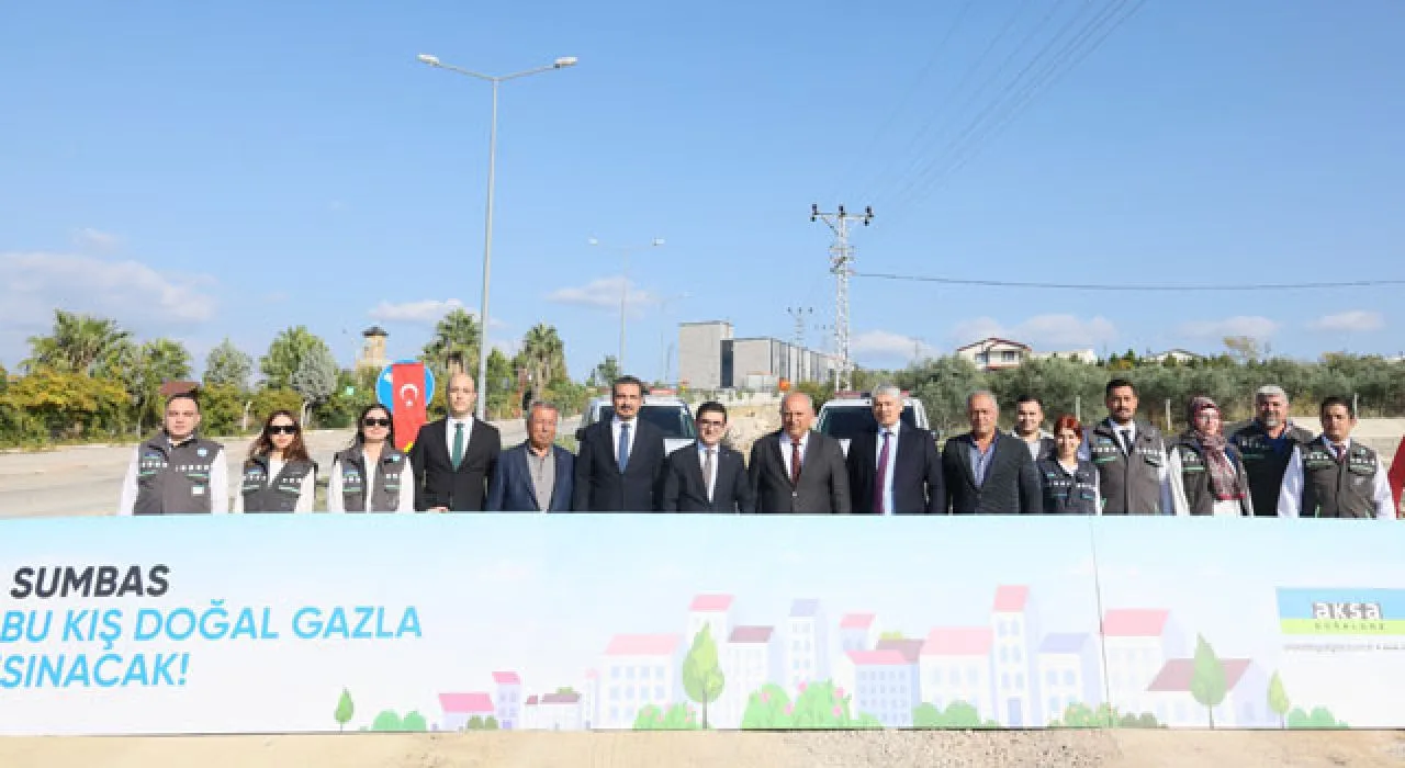 Sumbas’a Doğal Gaz Geliyor: Çalışmalar Başladı