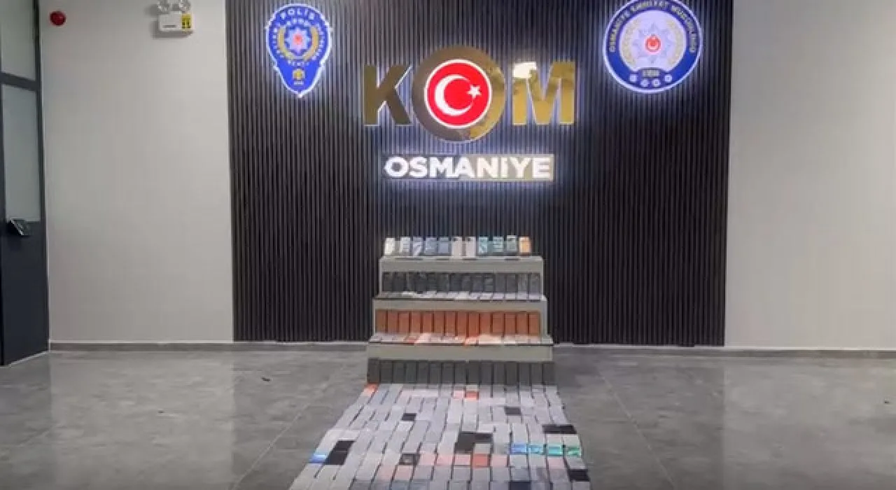 Osmaniye’de Otobüste 277 Kaçak Telefon Yakalandı
