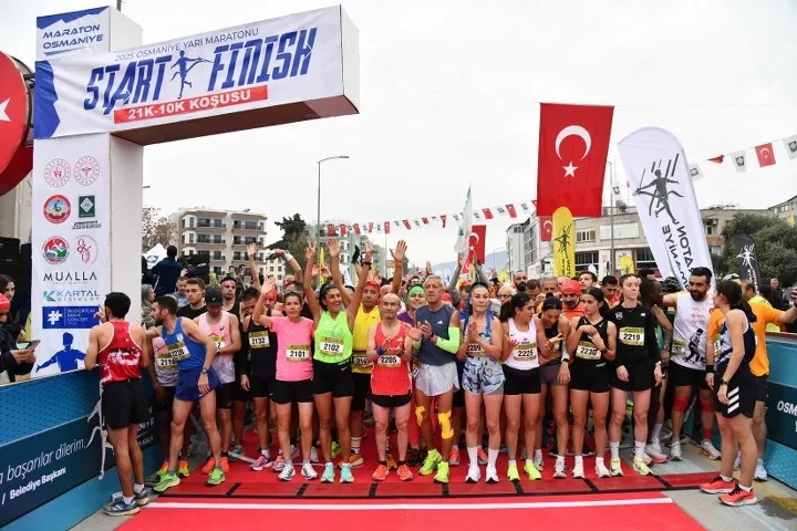 Osmaniye Uluslararası Yarı Maratonu Büyük İlgi Gördü