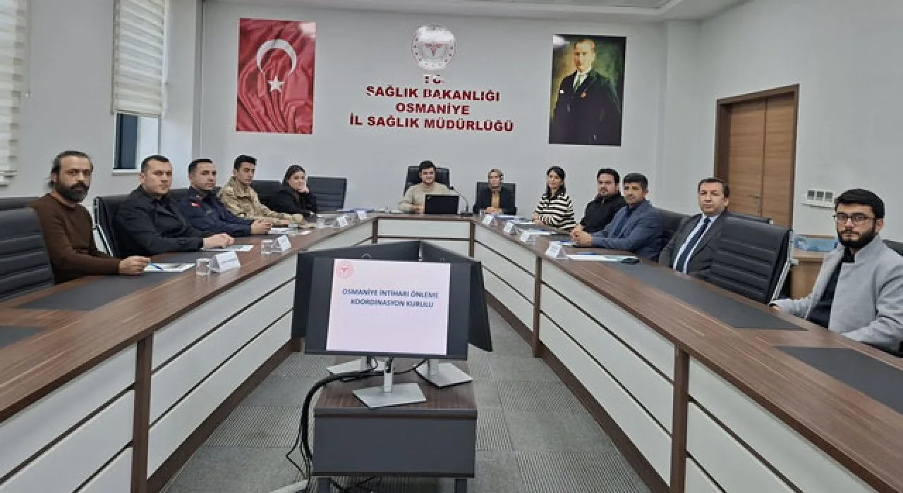 Osmaniye’de İntiharı Önleme Kurulu Toplandı Osmaniye’de İntiharı Önleme Kurulu Toplandı