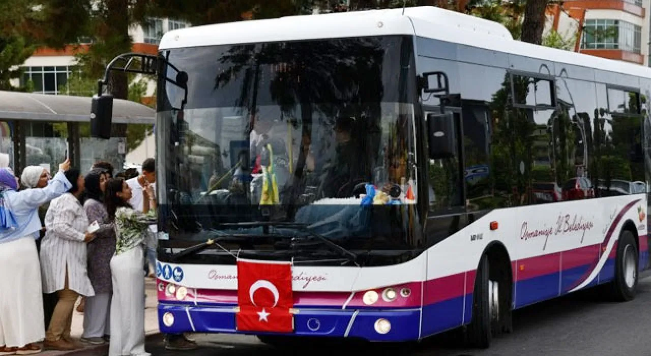 Osmaniye’de Ulaşıma İki Yeni Otobüs Daha