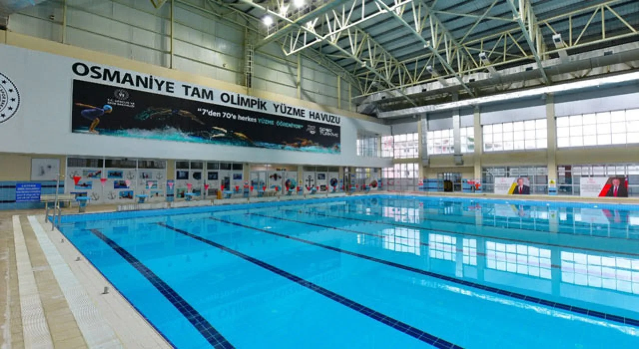 Osmaniye Tam Olimpik Yüzme Havuzu Yeniden Açıldı Osmaniye Tam Olimpik Yüzme Havuzu Yeniden Açıldı