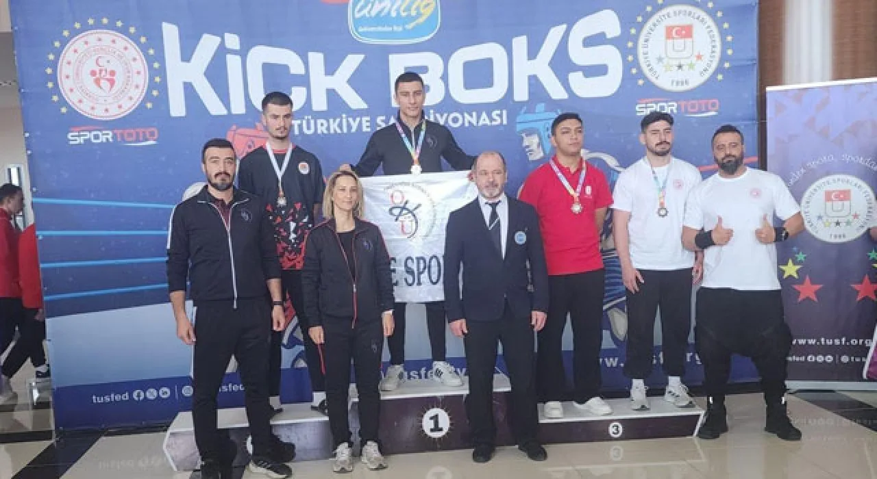 Üni̇li̇g Kick Boksta Osmaniye’ye Altın Madalya