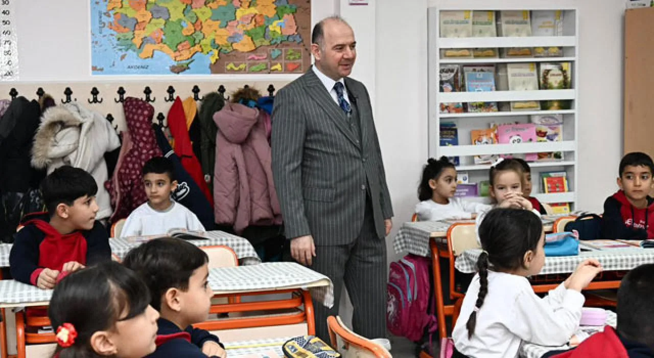 Vali Serdengeçti’den Dede Korkut İlkokulu Ziyareti