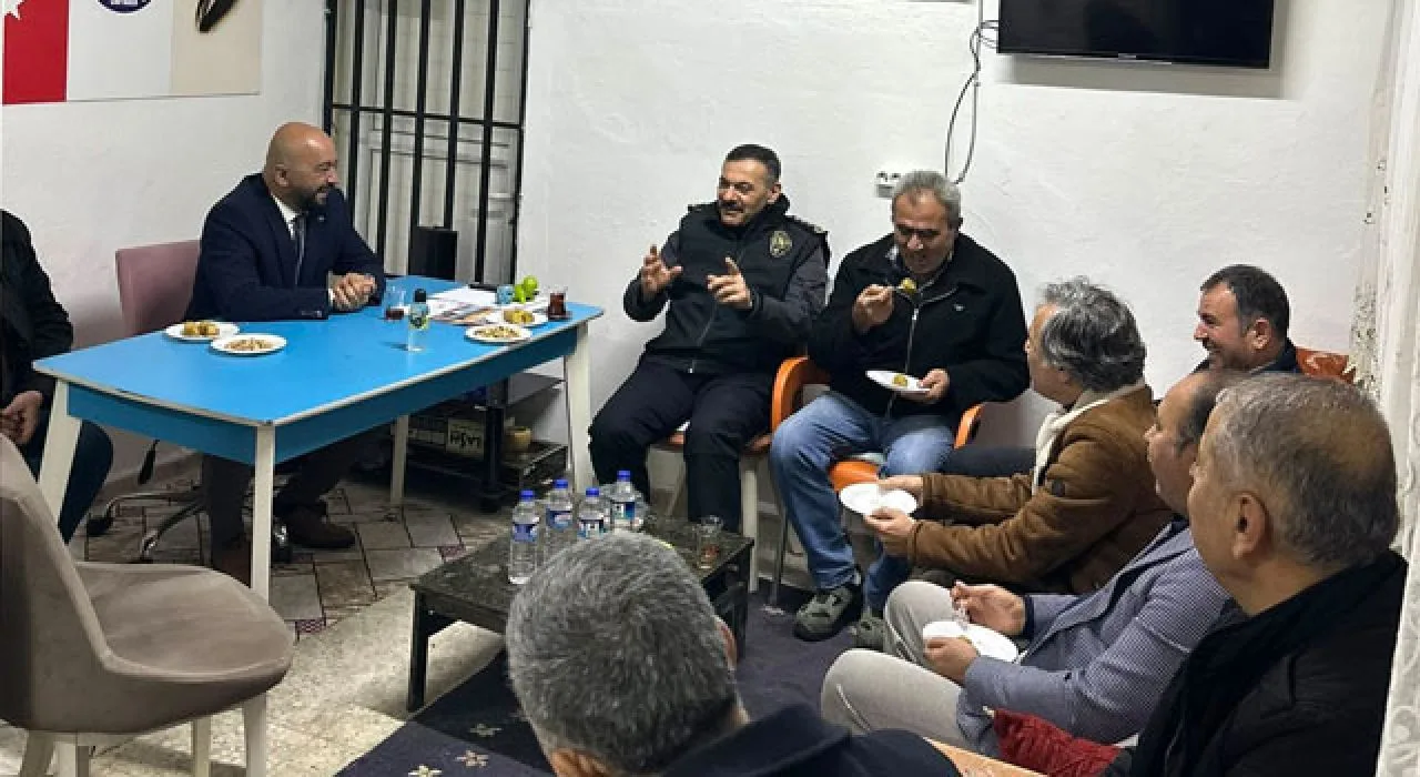 Mehme Sarıbuva’dan Emekli Polislere Ziyaret