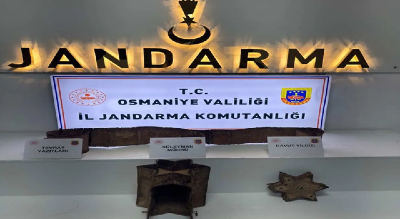 Osmaniye’de 1 Milyon Dolarlık Tevrat Yakalandı