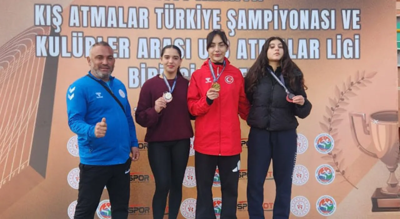 Osmaniyeli Atletlerden Çifte Şampiyonluk Osmaniyeli Atletlerden Çifte Şampiyonluk