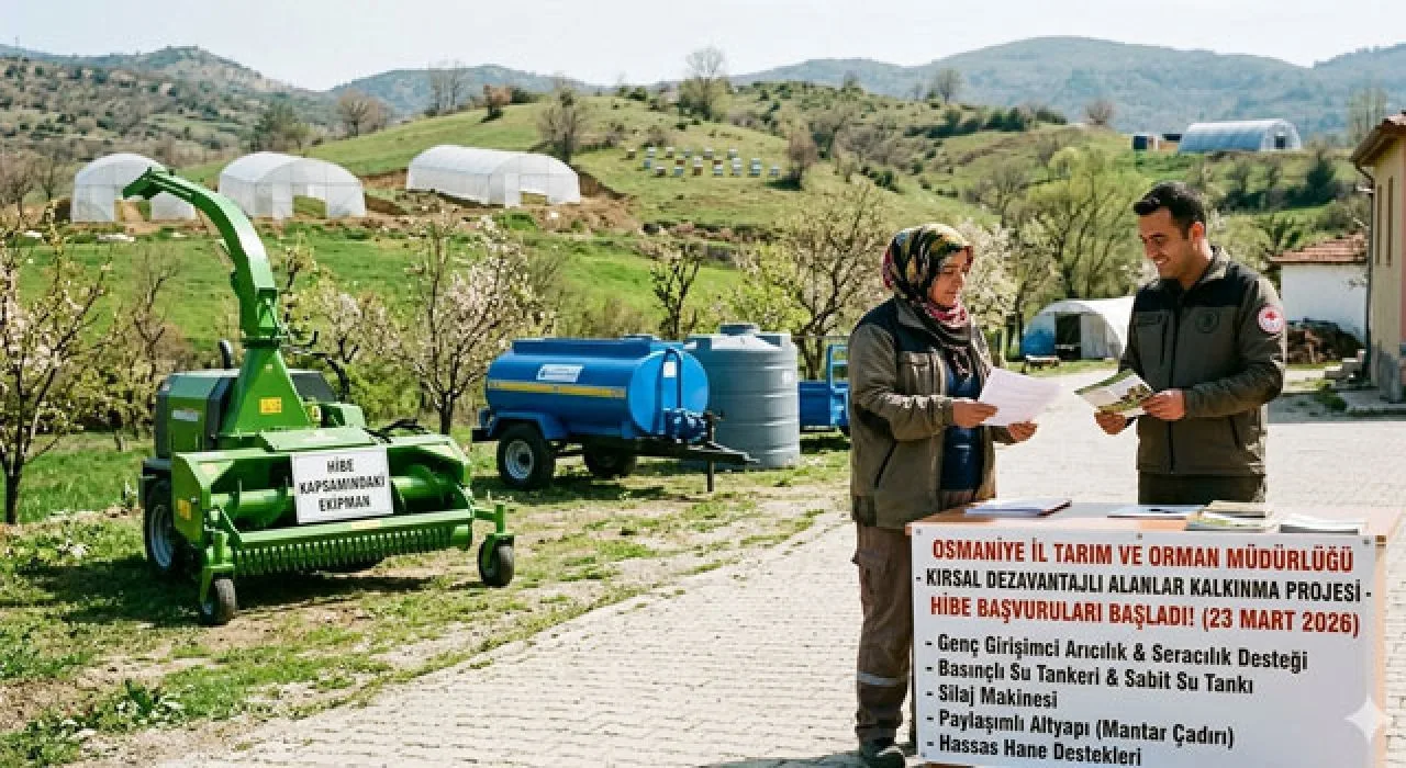 Osmaniye’de Kırsal Kalkınma Hibeleri Başladı