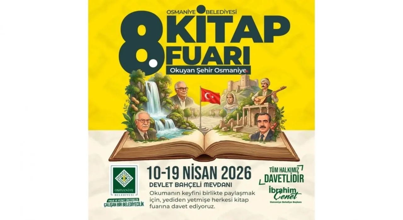 Osmaniye 8. Kitap Fuarı İçin Geri Sayım Başladı