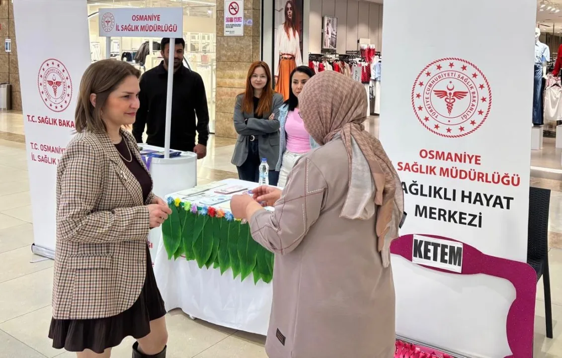 Osmaniye’de Kanser Haftası İçin Farkındalık Standı