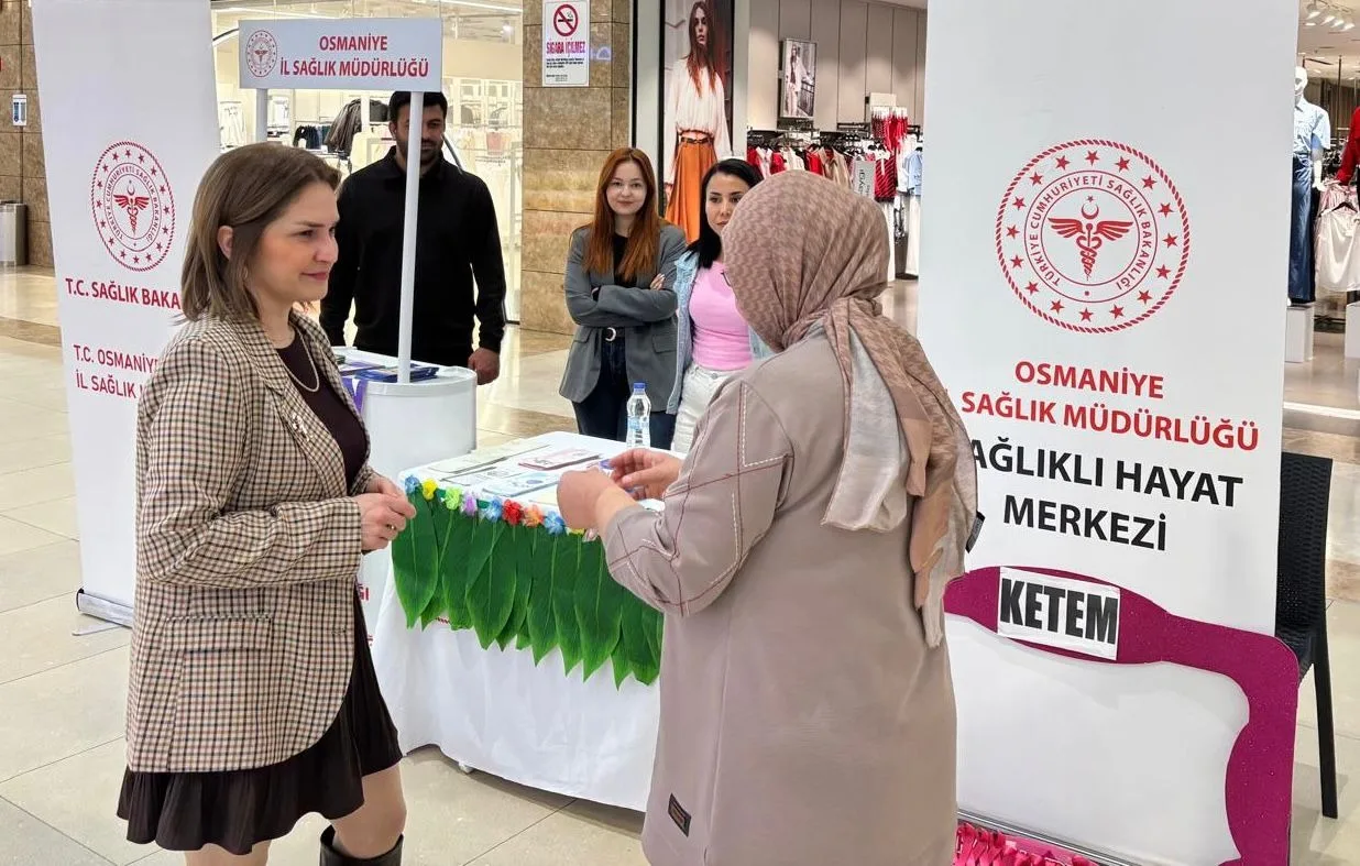 Osmaniye’de Kanser Haftası İçin Farkındalık Standı
