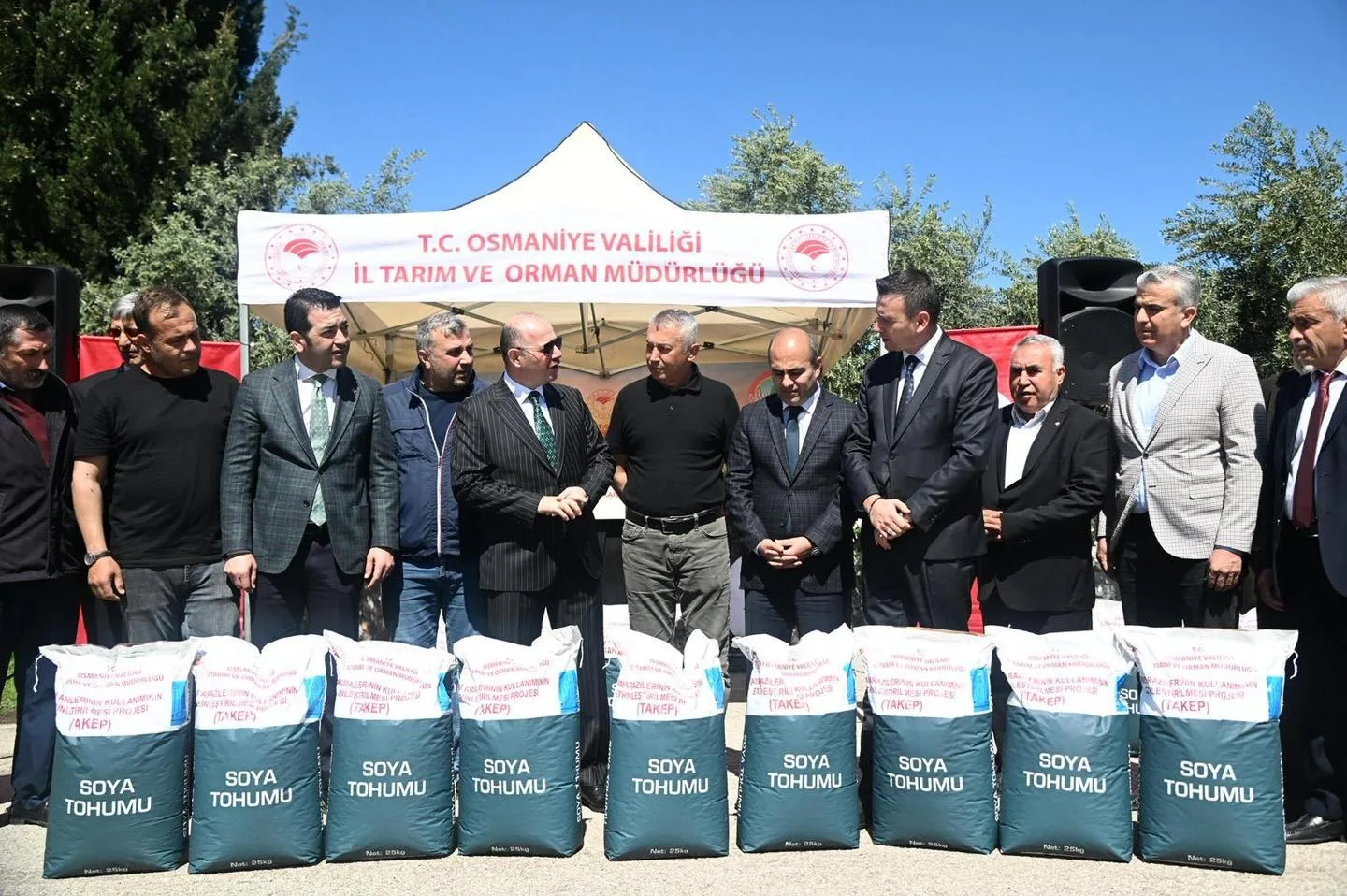 Osmaniye’de 142 Üreticiye Soya Tohumu Desteği