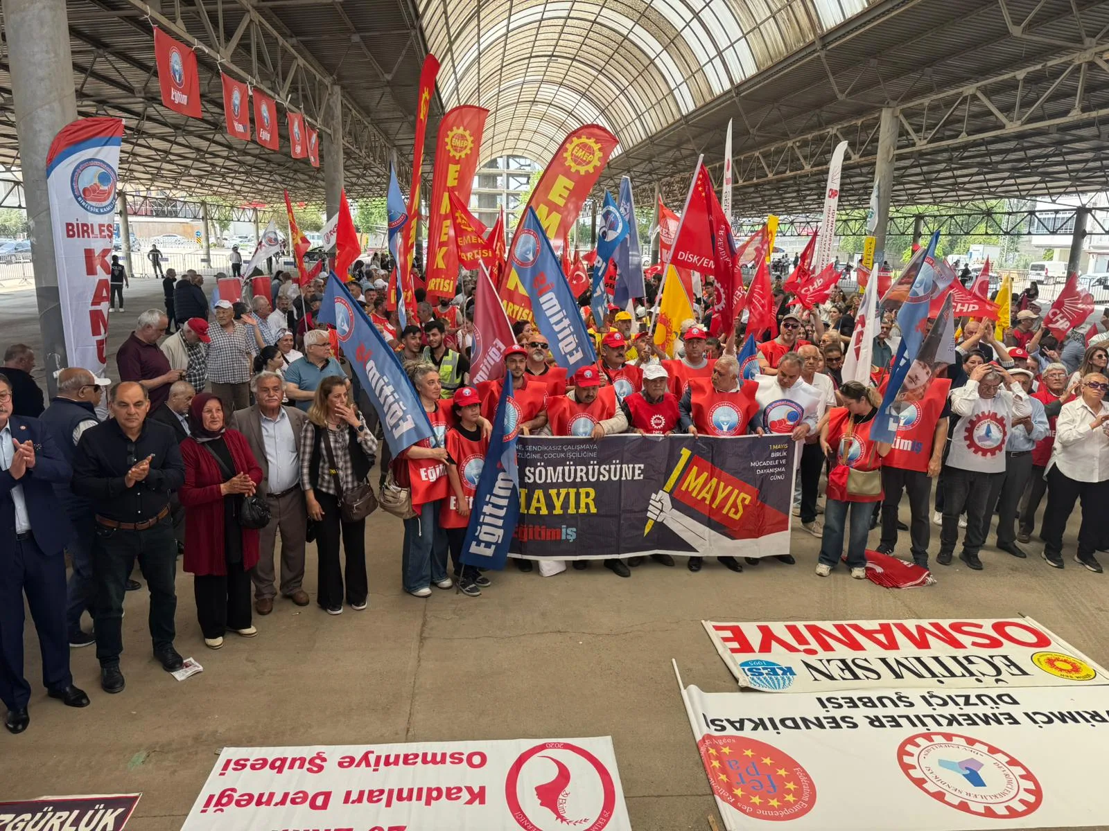 Osmaniye’de Emek Ve Dayanışma Günü Kutlandı