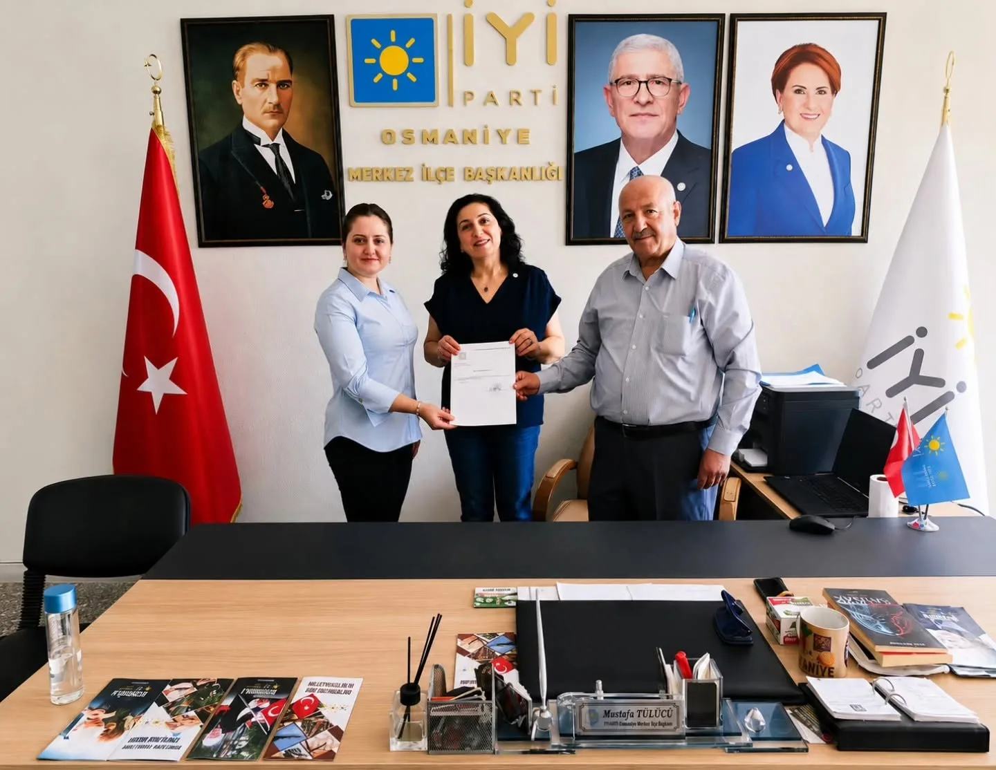 İyi̇ Parti Osmaniye'De Kadın Kollarına Yeni Atama