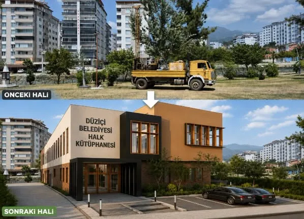 Düziçi'Ne Modern Halk Kütüphanesi Kazandırılıyor