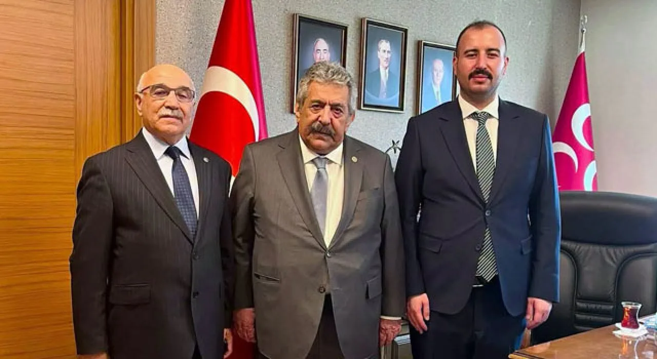Mhp Osmaniye Teşkilatından Feti Yıldız'A Ziyaret