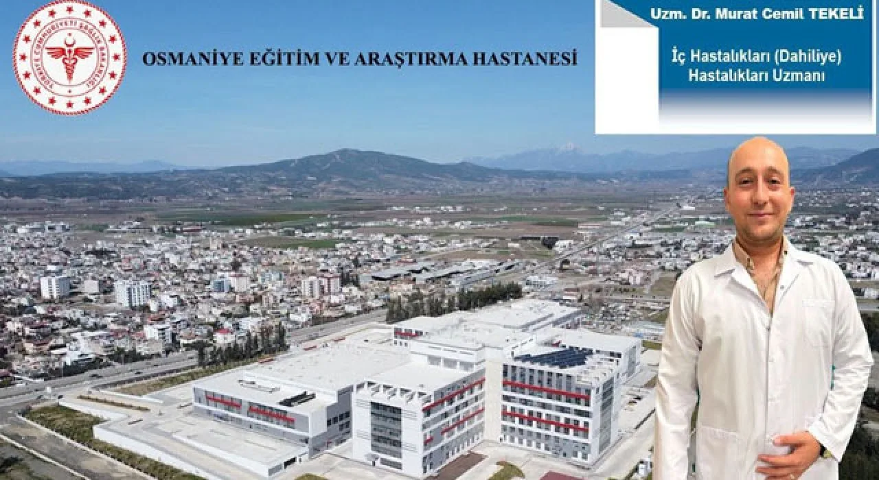 Osmaniye Eğitim Hastanesi'Ne Yeni Dahiliye Uzmanı