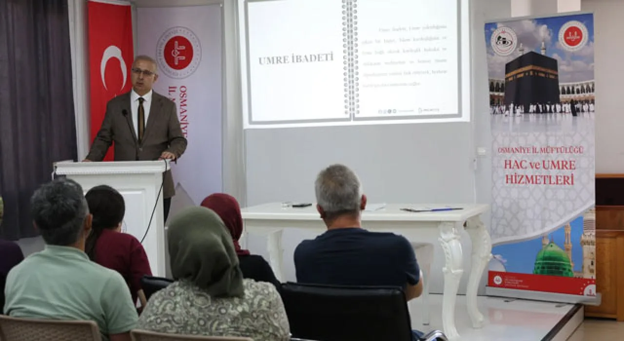 Osmaniye'De Umrecilere Hazırlık Kursu Düzenlendi